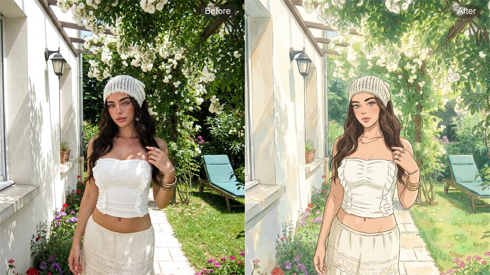Turn Everyday Photos Into Storybook Scenes