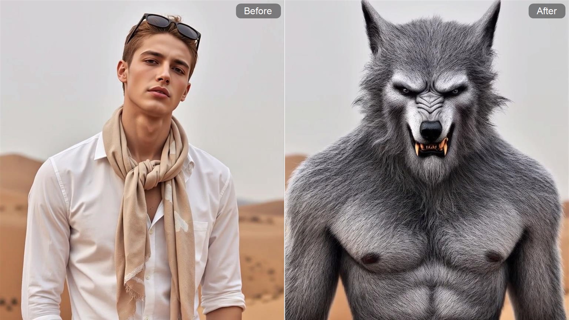 Haz que tu personaje ruge como una bestia
