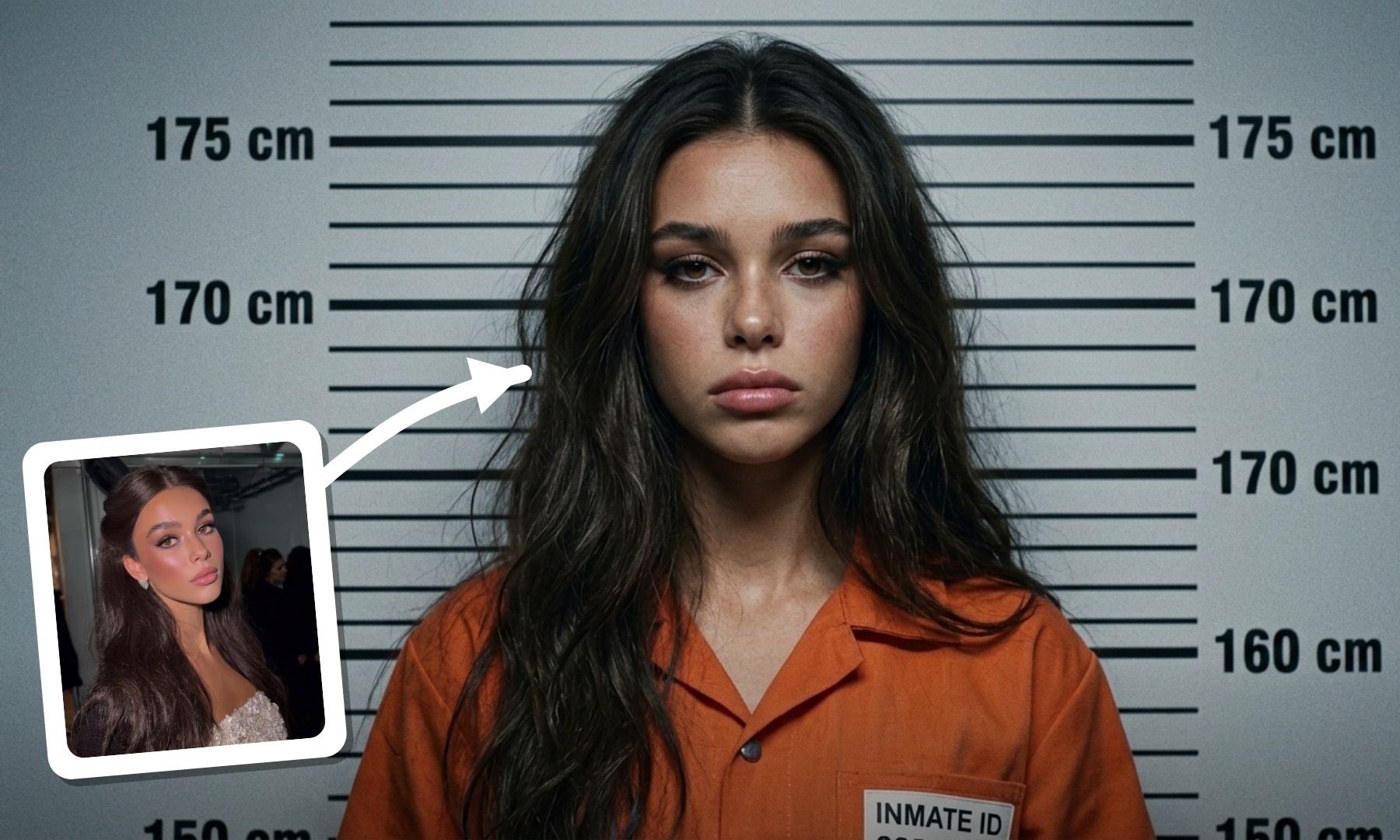De fotos normales a impresionantes retratos de detención