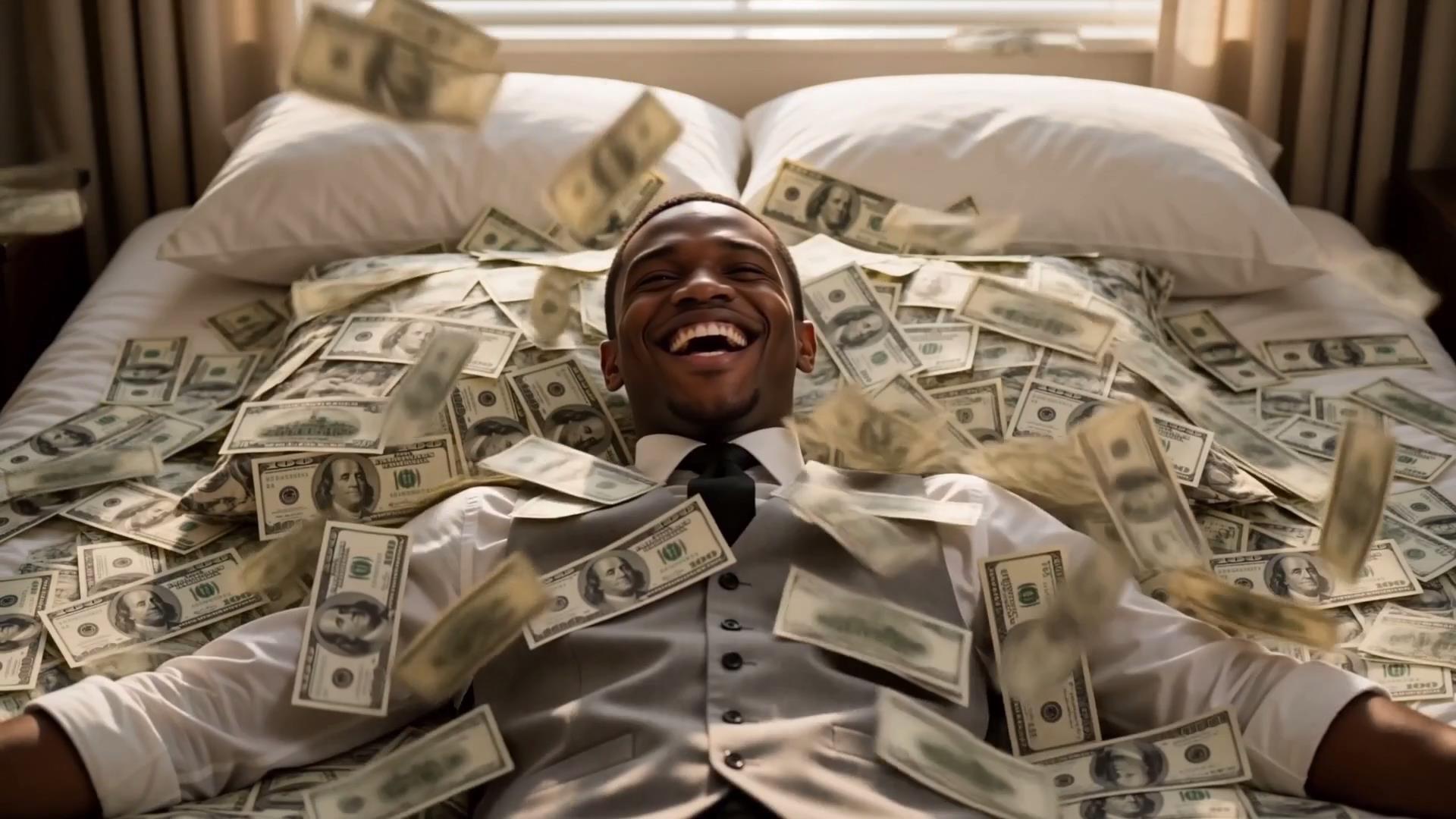 Lavish Money Rain Scene