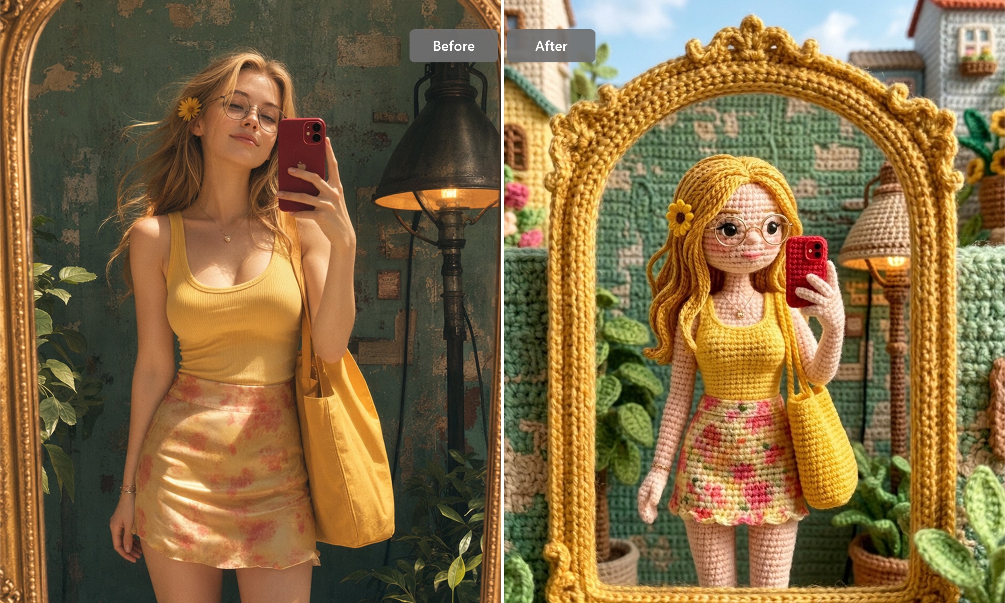 Use the Result as a Crochet Reference