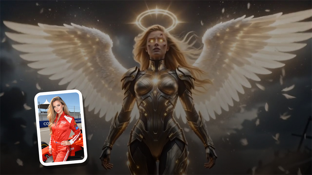 Unveil a Powerful Sci-Fi Warrior