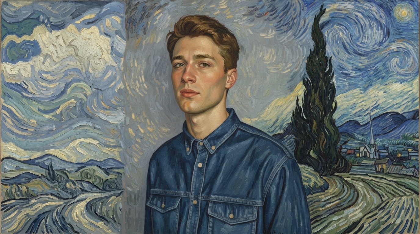 Generador de retratos al estilo de Van Gogh
