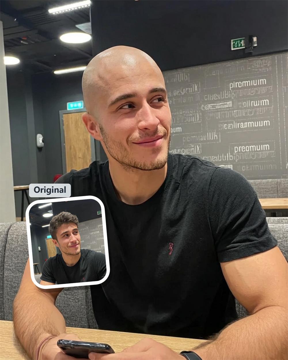 AI Bald Filter