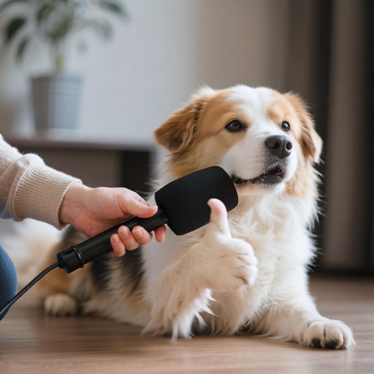 AI dog interview generator