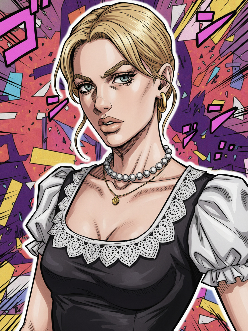 AI JOJO Style Generator