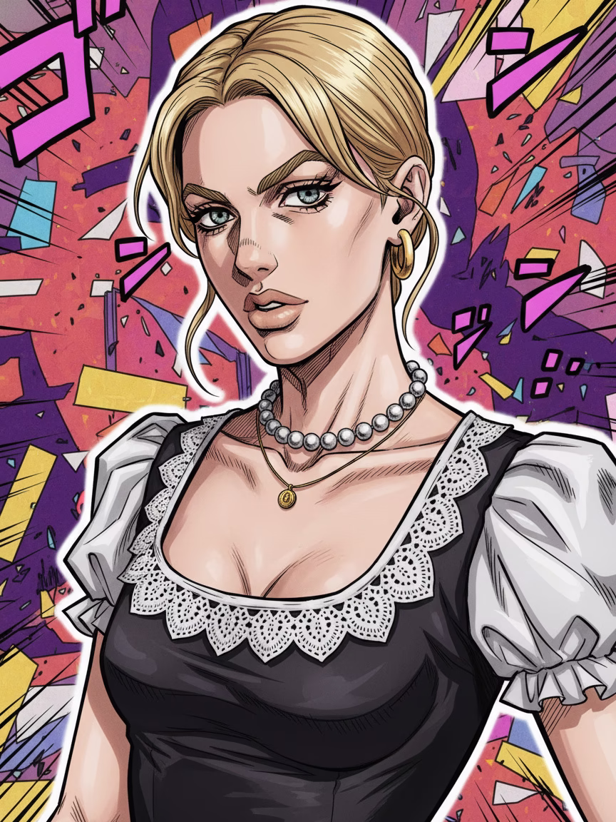 AI JOJO Style Generator