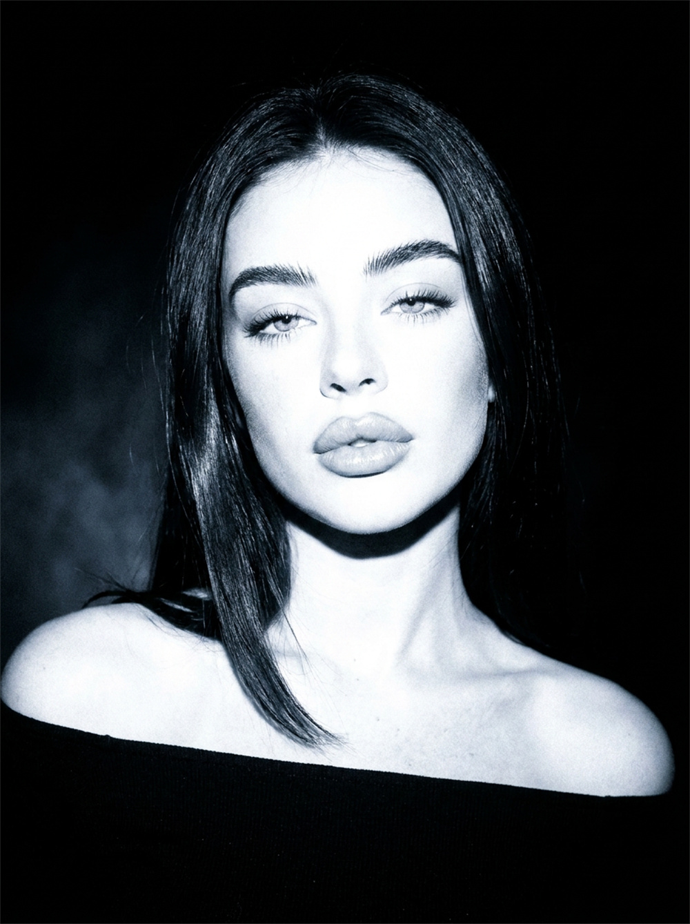 Black and White Portrait Generator